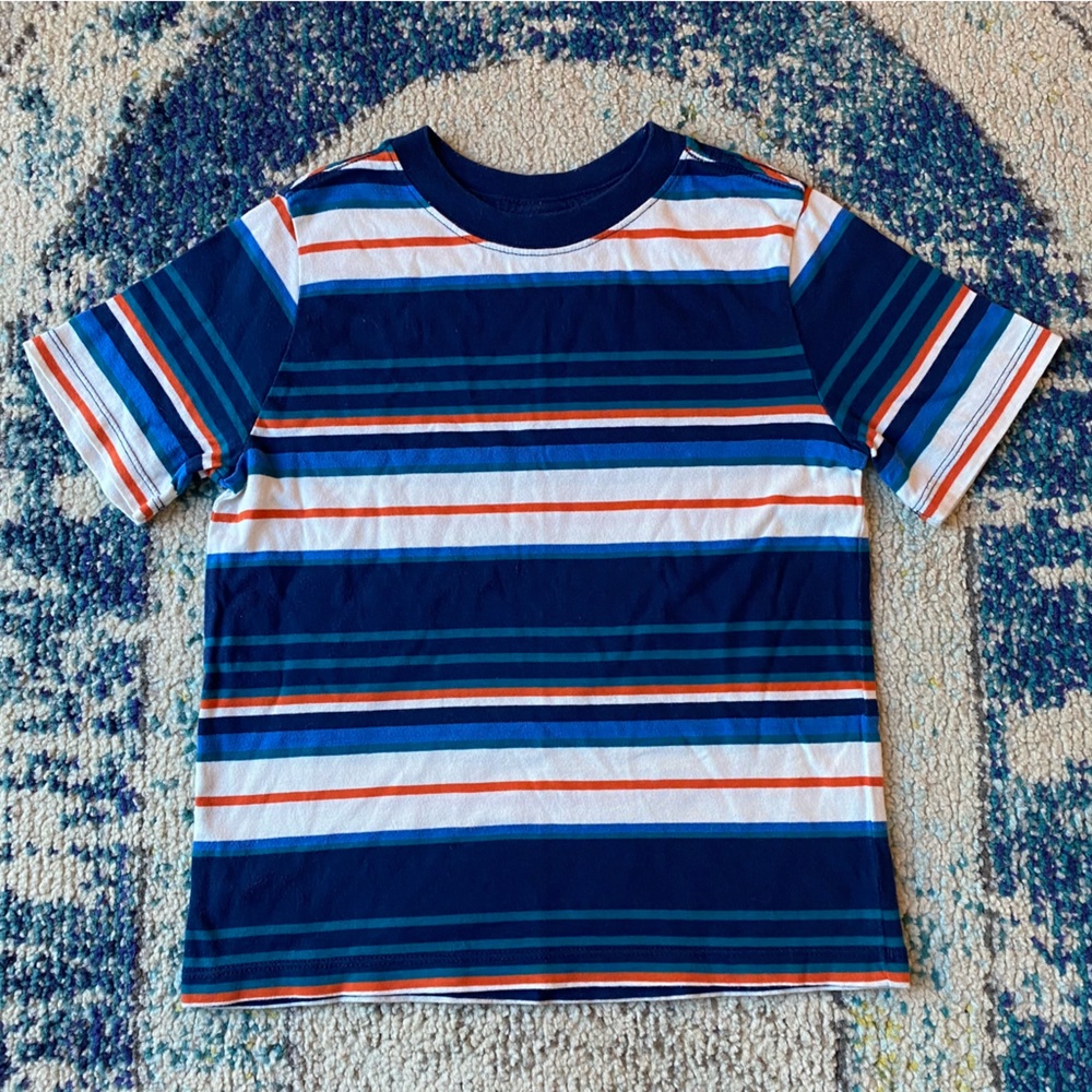 Hanna Andersson Striped Tee Shirt 110cm